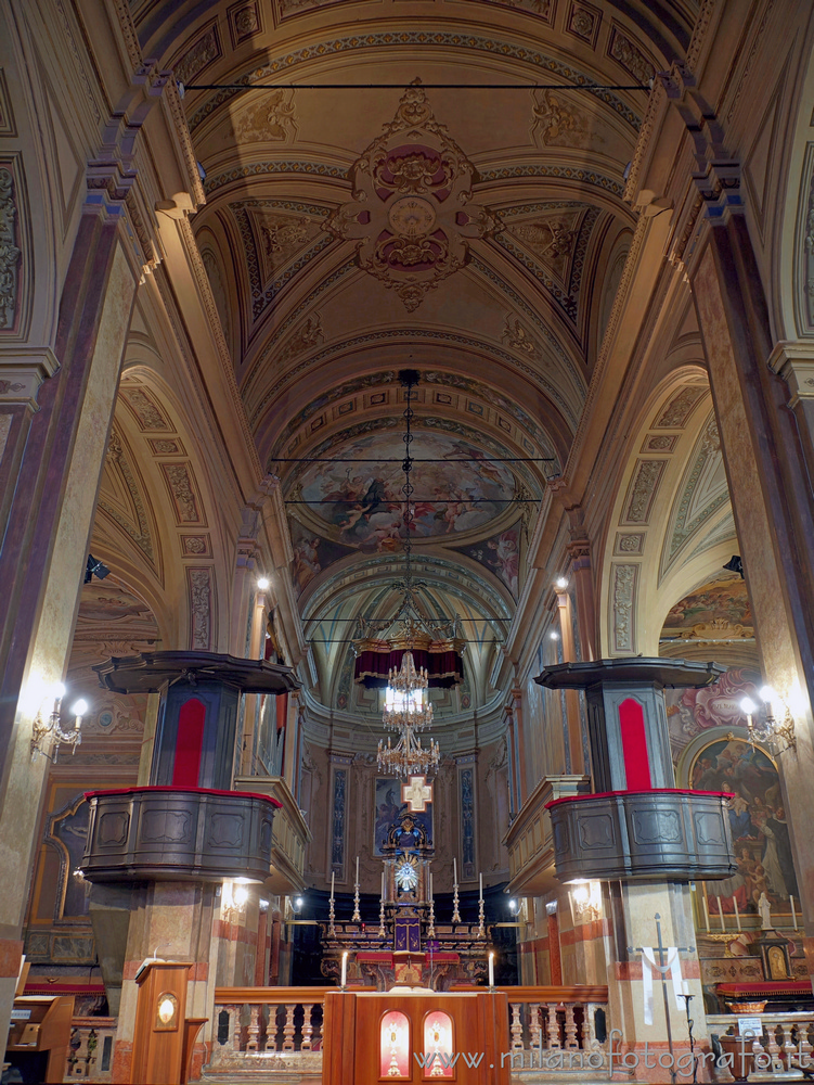 Biandrate (Novara, Italy) - Aps of the Church of San Colombano